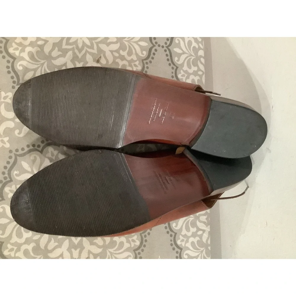 Lavorazione Artigianale Mens Shoes,  Brown Leather, Size 40 Beautiful